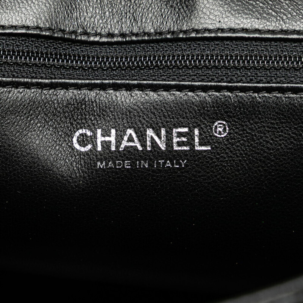 Chanel Coco Mark Matelasse Reissue Tote Bag Black Caviar Skin - Picture 8 of 11